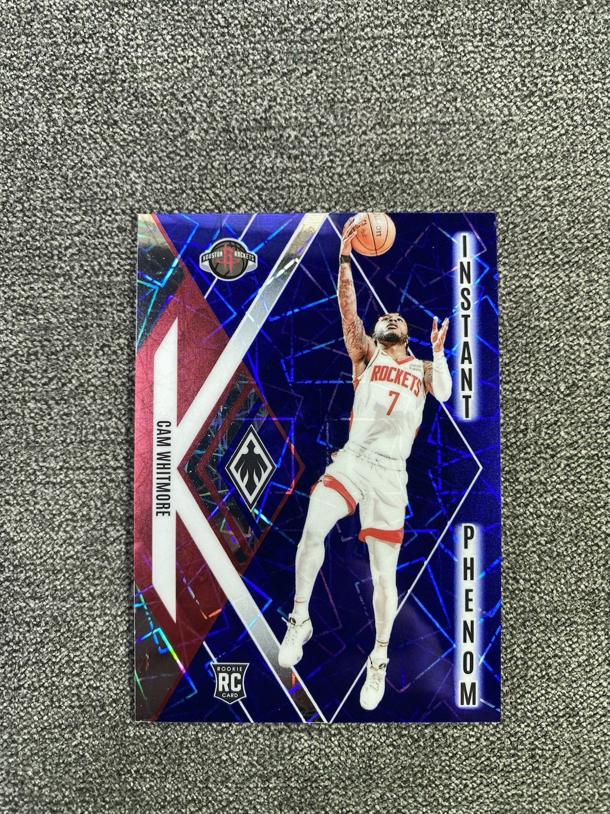 2023-24 Panini Phoenix - Instant Phenom Cam Whitmore #17 Blue Lazer /275 (RC)