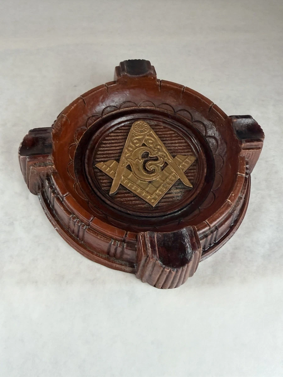 1930年代 フリーメイソン 葉巻　灰皿 アッシュトレイ　Freemason masonic ashtray products for sale | eBay