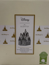 Scentsy Cinderella Castle Warmer Walt Disney World 50th Anniversary Edition