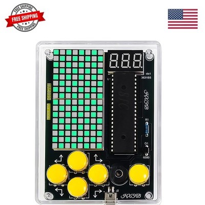 7 Retro Classic Pixel Game Maker DIY Soldering Project Game Console Kit Elect...