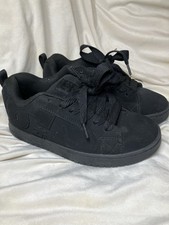 DC Court Graffik Skate Shoes Monochrome Black...