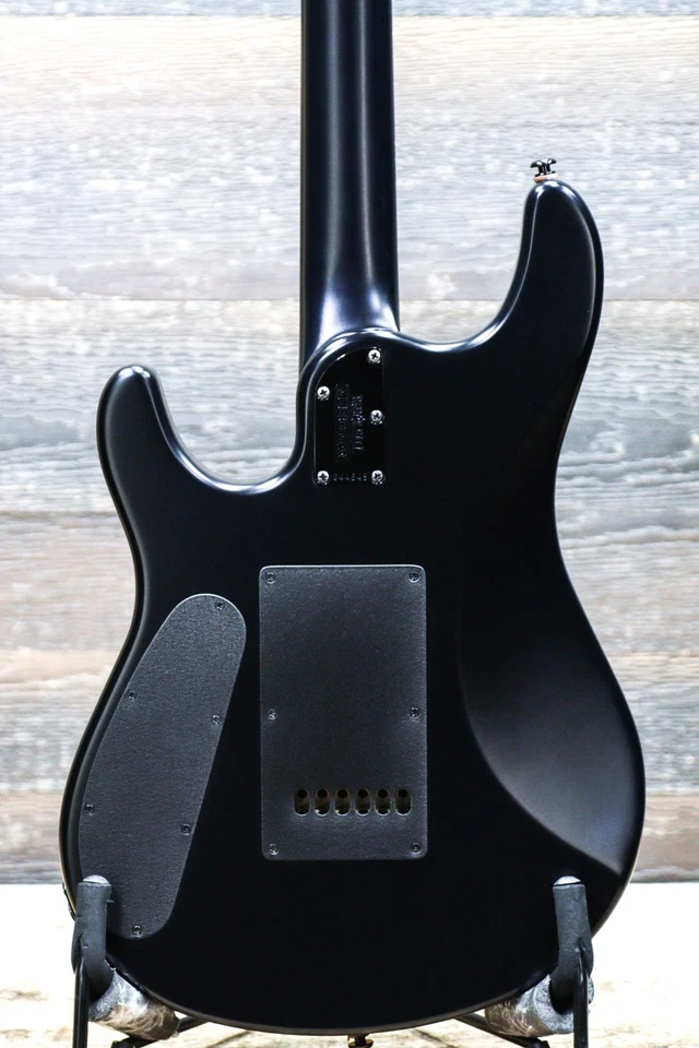 Ernie Ball Music Man JP6 with Bare Knuckle Stealth Black Electric Guitar w/Case - Image 4 of 4