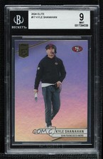 2024 Panini Donruss Elite Kyle Shanahan #17 BGS 9 MINT 3hd
