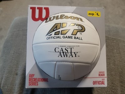 New CAST AWAY WILSON VOLLEYBALL Official Game Ball AVP Tom Hanks