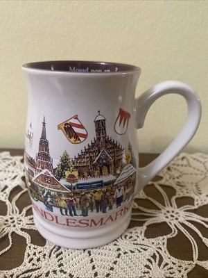 Numberger Christkindlesmarkt Collectable Gluhwein Mug Telefon 52349 0 24 21 /91