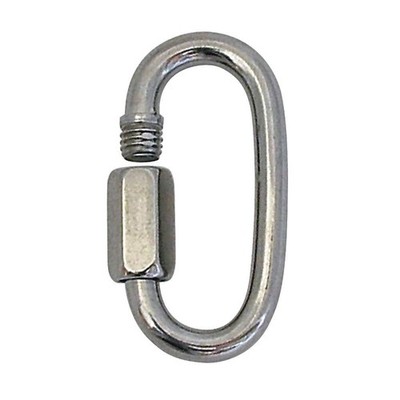 LUCKY LINE PRODUCTS 4FCH7 PK 2 Connecting Link, SS, 400 lb Limit 4FCH7