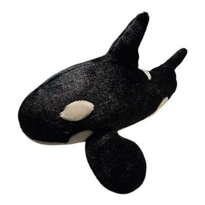 Seaworld Orca Whale Plush Stuffed Animal CLEAN 22'' Length