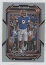 2023 Panini Prizm Draft Picks Silver Prizm Gervon Dexter Sr #193 19lw