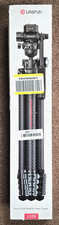 ULANZI JJ06 GlideGo Carbon Fiber Video Tripod 73.6” Dual 360° Pan , New Open Box