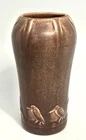 Rookwood Pottery ROOK vase Band Of Birds Brown #2326 - 6" Tall 1923
