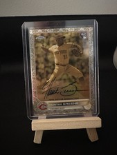 2022 Topps Chrome Gilded Hunter Greene RC Cast In Gold Auto CGA-HG /199