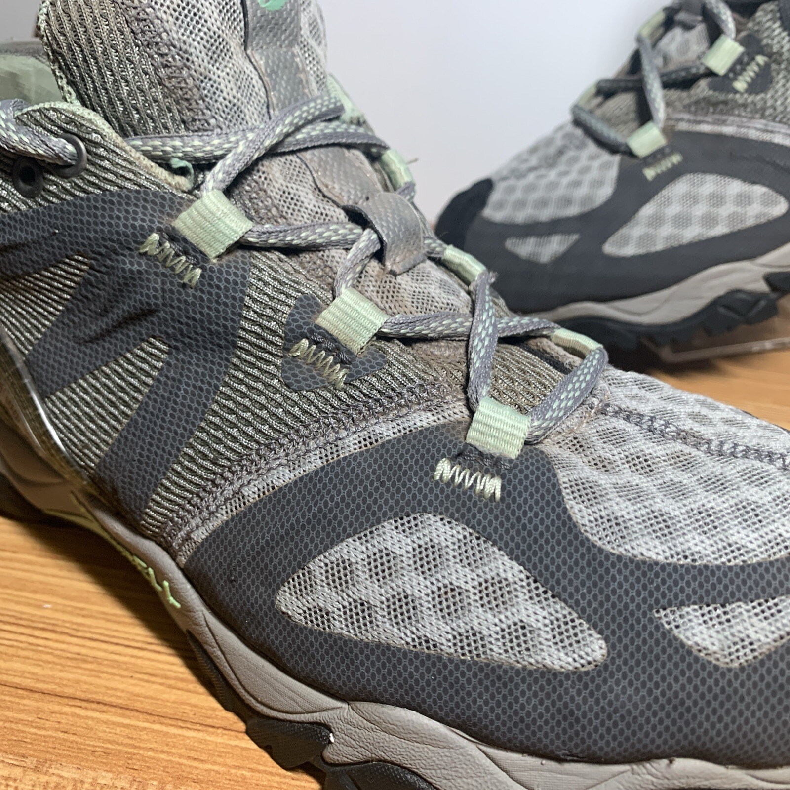 Scarpe da trekking Merrell Grassbow donna 10 Air Trail granito come nuove basse J24376