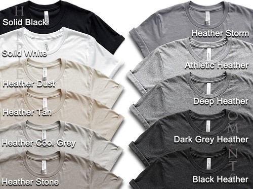 BELLA+CANVAS BC3001CVC Unisex Short Sleeve Heather CVC Crew Neck Modern T-Shirt - 第 21/57 張圖片