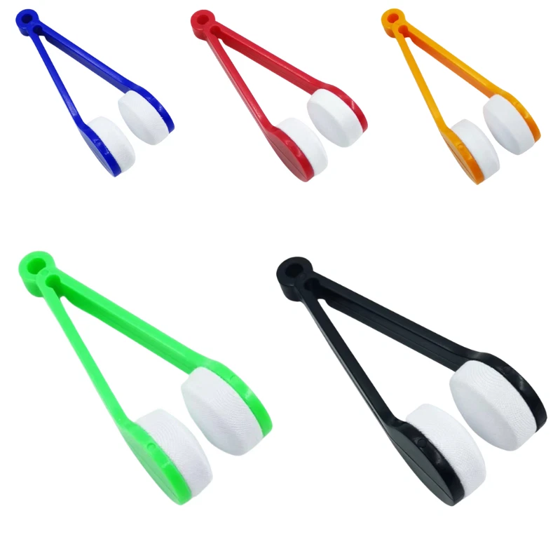WS ACCESSORIES Microfibre Glasses Lens Cleaner Spectacles Cleaning Tool Portable Optics Wipe UK