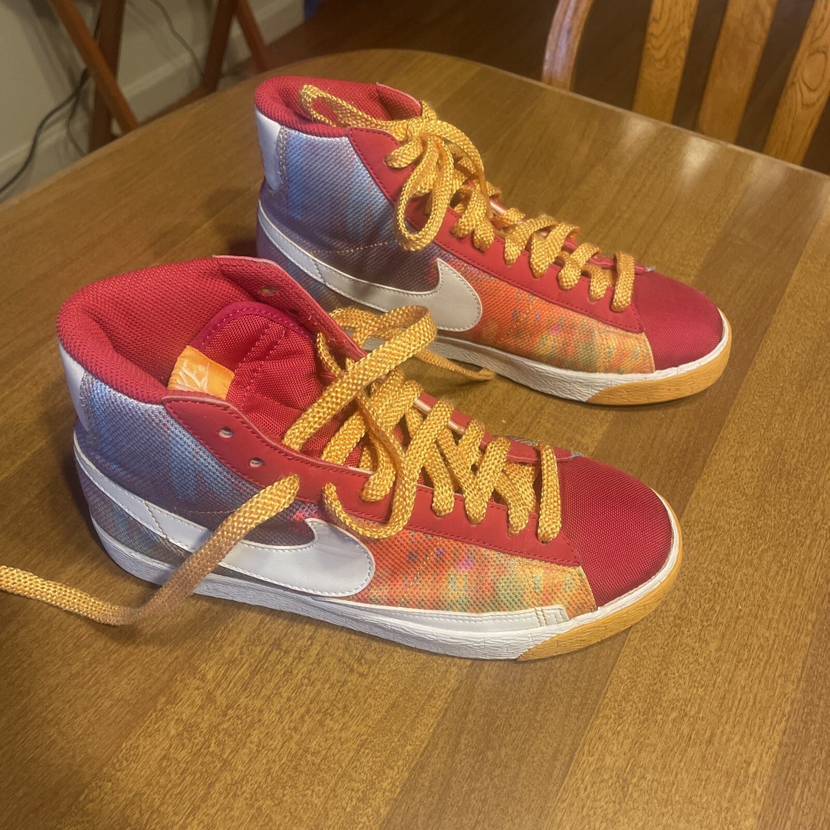 Nike Blazer High Top Sneakers Multicolor Graphics 317808-612 Nike Blazer High Top Sneakers Multicolor Graphics 317808-612