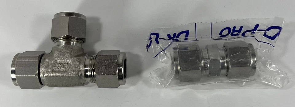 Fittings Straight Fit and Tee DK-LOK 316-BVR/CHV - Image 2 of 4