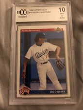 1992 Upper Deck - Pedro Martinez Rookie - Beckett/BCCG/PSA 10 Mint