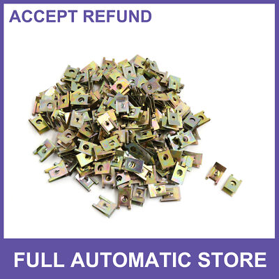 TWO HUNDRED Speed Fastener U Nuts Interior Trim Tapping Screw Clips Universal