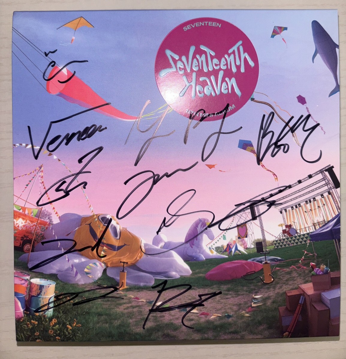 SEVENTEEN seventeeth heaven  ジョシュア サイン SEVENTEEN [SEVENTEENTH HEAVEN] Autographed Signed Album | eBay