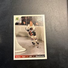 B15 1991/92  Ultimate Hockey Original Six 6 #82 Bobby Hull Chicago, Blackhawks