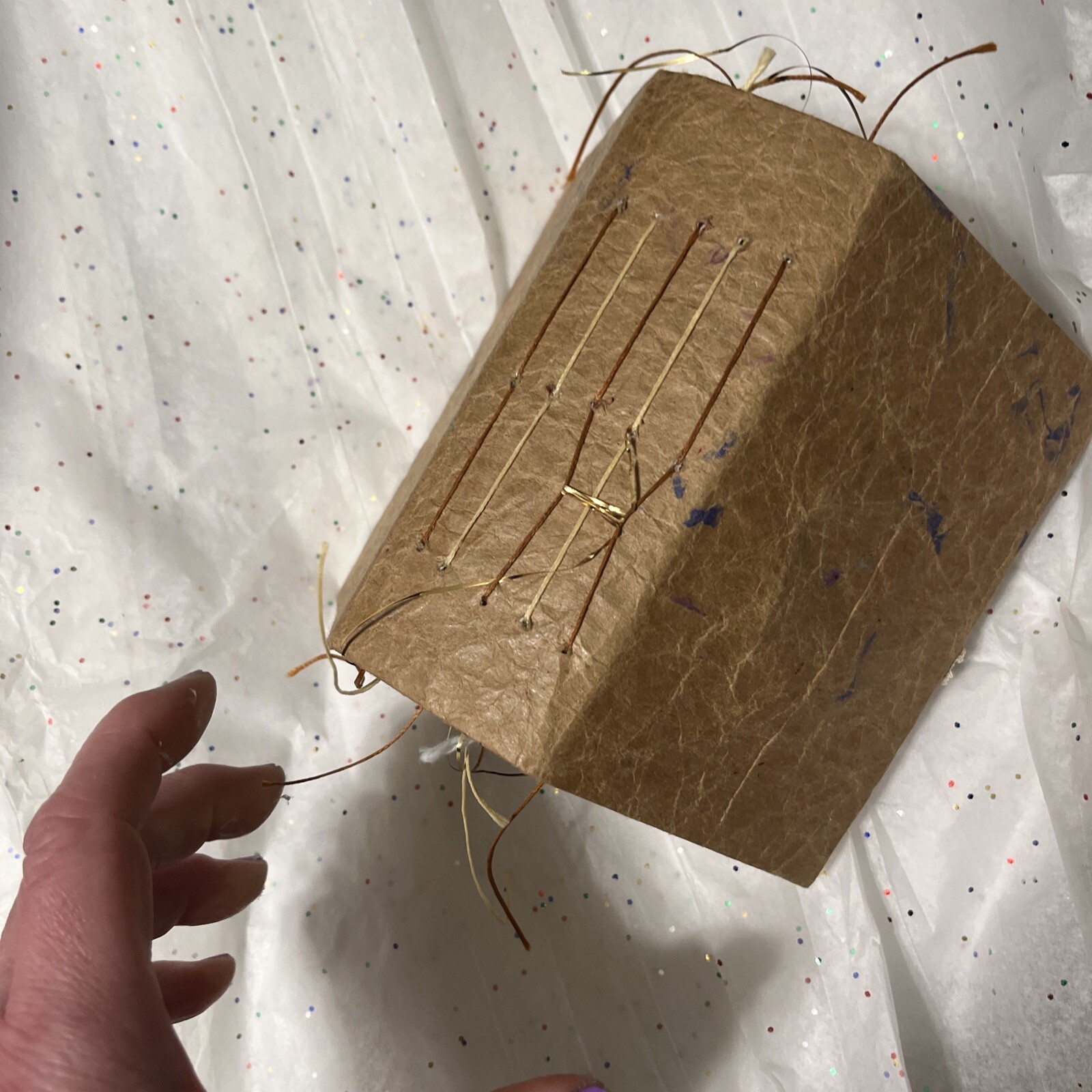 Junk Journal For Sale Brown Small Handmade