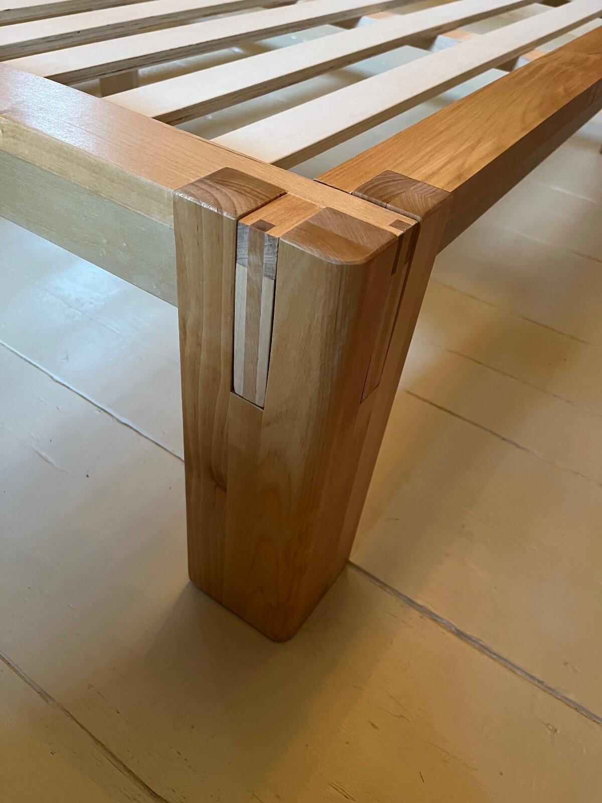 Kingsize Japanesestyle Oak Bed Frame from Futon Company eBay