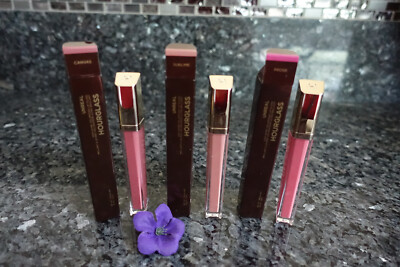 Hourglass unreal high shine volumizing lip gloss new box .20 select yours