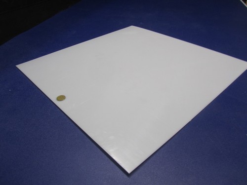 HDPE (Polyethylene) Sheet White, .062" (1/16) Thick x 24" Wide x 24" Long 4 Unit - Picture 2 of 12