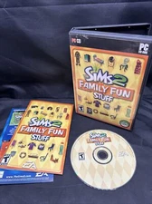 The Sims 2 Family Fun Stuff PC Game Expansion Pack 2006 Complete
