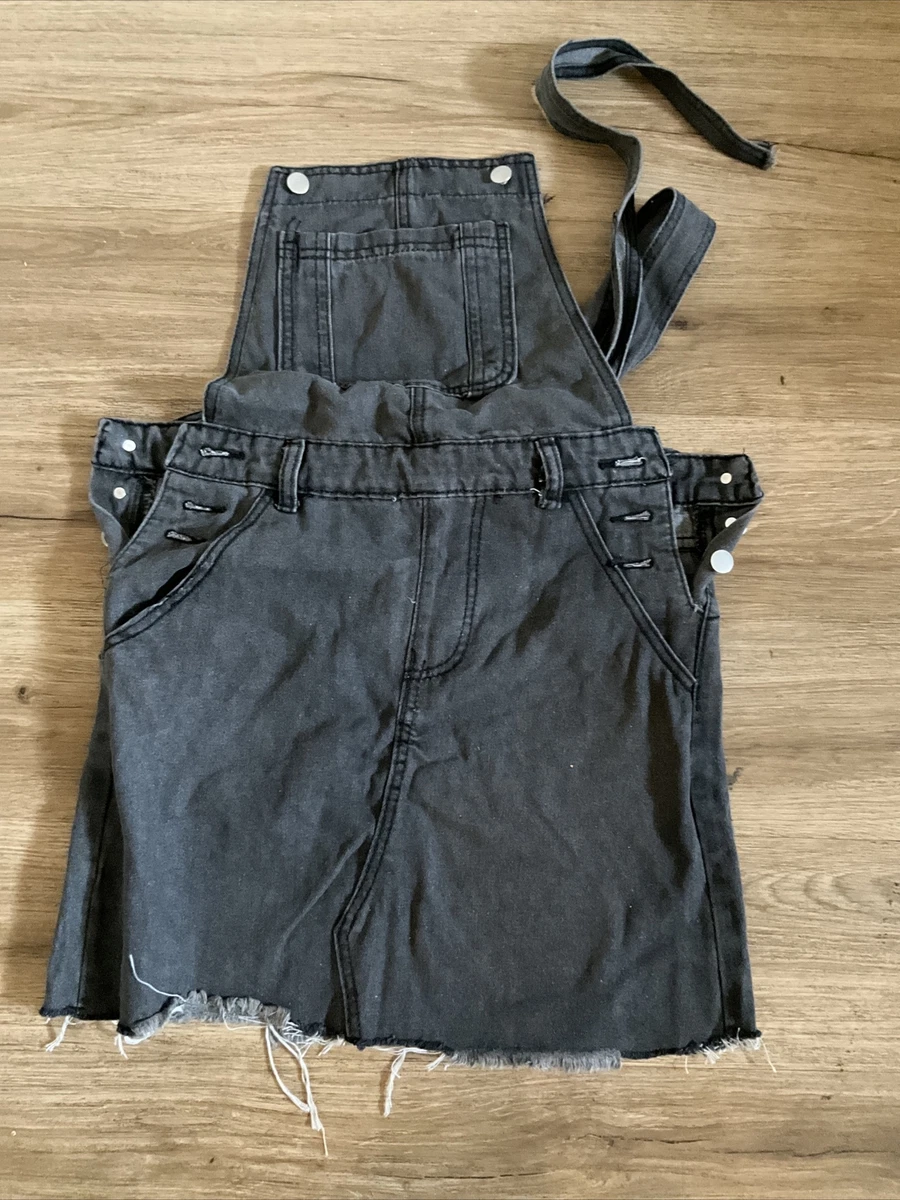 Dungaree store jeans skirt