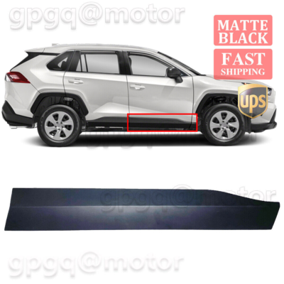 Rear Door Lower Molding Trim — Right Passenger Side Compatible With Toyota RAV4 2016-2018