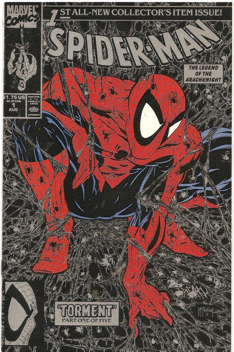 MARVEL Spider-Man Torment フィギュア コミック付 Spider-Man: Torment, Part 1 : Todd Mcfarlane | eBay