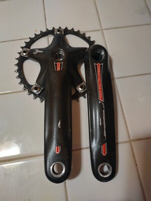 FSA Carbon Pro Team Issue Crankset BCD130 175mm | eBay