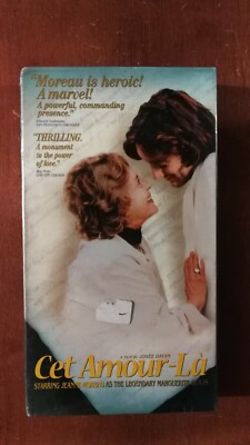 CET AMOUR -LA (VHS) JEANNE MOREAU - NEW FACTORY SEALED