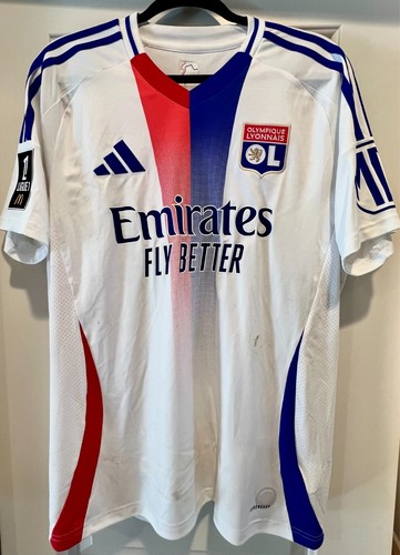 2024 Tanner Tessmann Authenticated Autogramm Match-Worn Lyon Trikot 1/1 - Bild 2 von 4