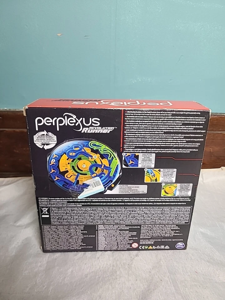Perplexus Revolution Runner Maze Game Spin Master Sealed-Tested and Works  - Image 2 of 4