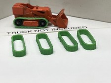 2 SETS OF GREEN TRACKS matchbox drott excavator no 58, excavator not included