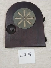 NEW HAVEN TAMBOUR WESTMINSTER CHIME CLOCK BACK DOOR