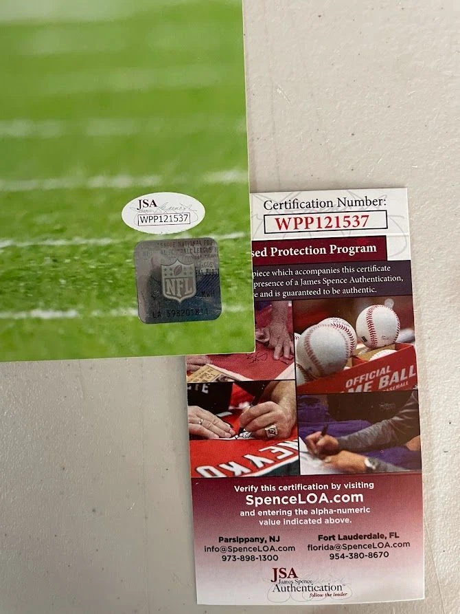 Jay Ajayi signed autographed Philadelphia Eagles SBLII 16x20 photo JSA - Image 3 of 3