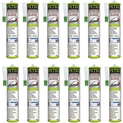 Petec 12x Scheibenkleber 310ml