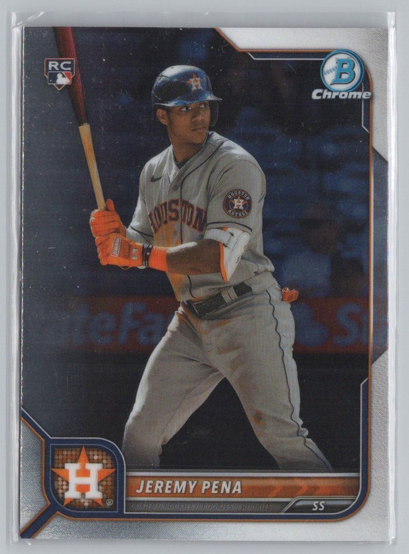 2022 Bowman Chrome #35 Jeremy Pena RC