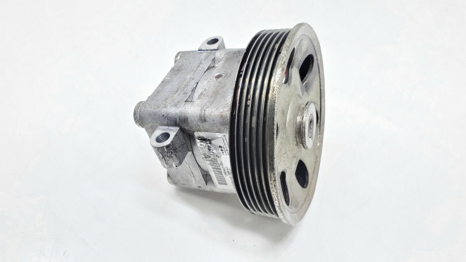 2014-2017 MASERATI GHIBLI 3.0L POWER STEERING PUMP PULLEY OEM 13K.