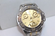 VINTAGE SEIKO GOLD TONE QUARTZ WATER RESISTANT WRISTWATCH