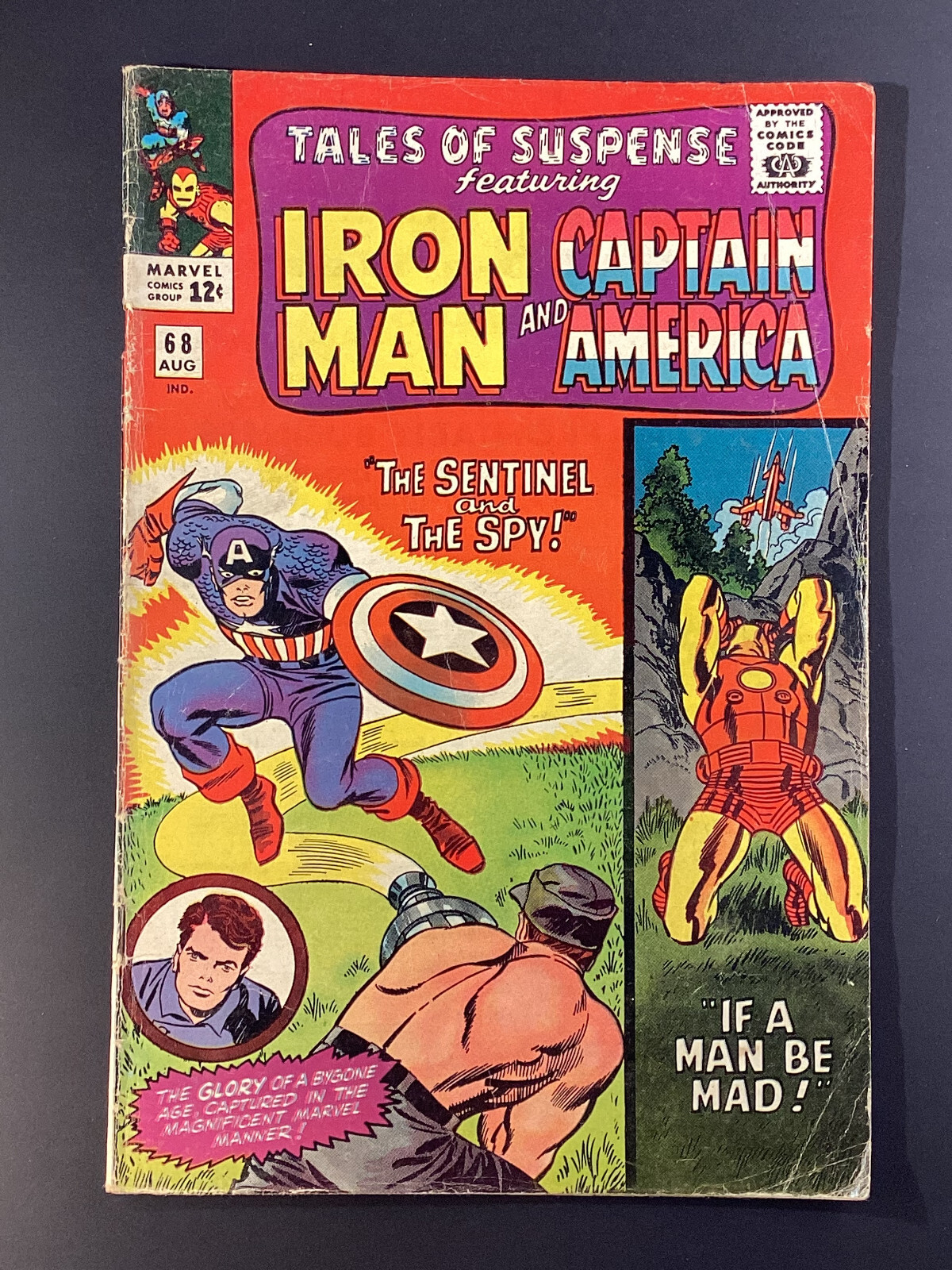 Suspense Items Tales of Suspense #68 1965, If A Man Be Mad / The Sentinel and The Spy ...