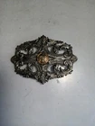 silver plate Buckle  4 1/4" x 3 1/8"
