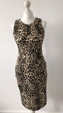 Zara 🌿 Animal Print Dress Size S #25