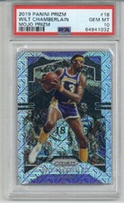 2019 PANINI PRIZM MOJO PRIZM #18 WILT CHAMBERLAIN LE 03/25 PSA 10 LOW POP RARE