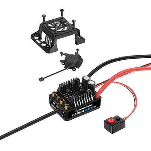 4100kv EZRun MAX10 G2 80A Sensored Brushless Wp ESC/3652SD Motor Combo Set - Picture 15 of 15