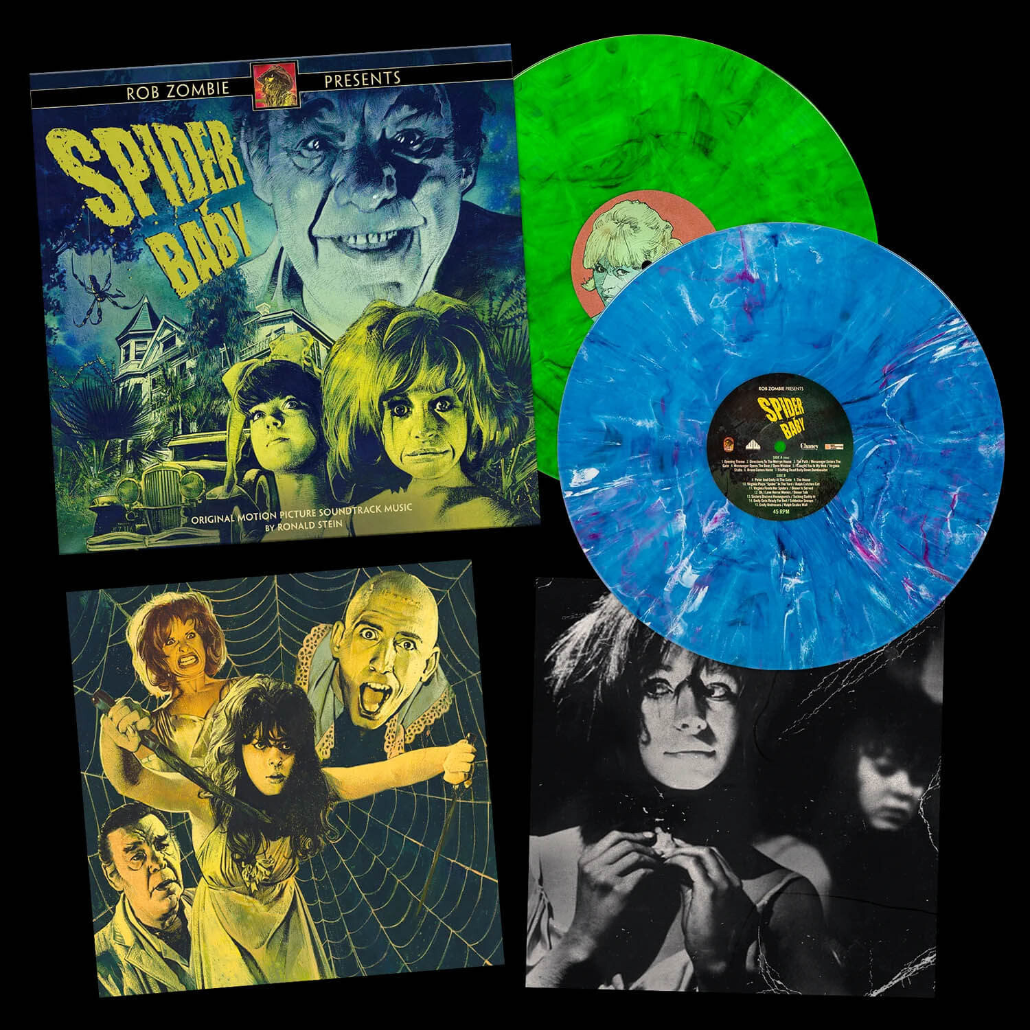 Rob Zombie Presents Spider Baby Soundtrack Vinyl LP X 2 Waxwork Records