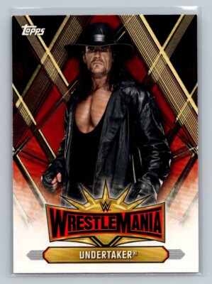 2019 Topps WWE Road to Wrestlemania #WM-4 Undertaker Wrestlemania 35 Roster